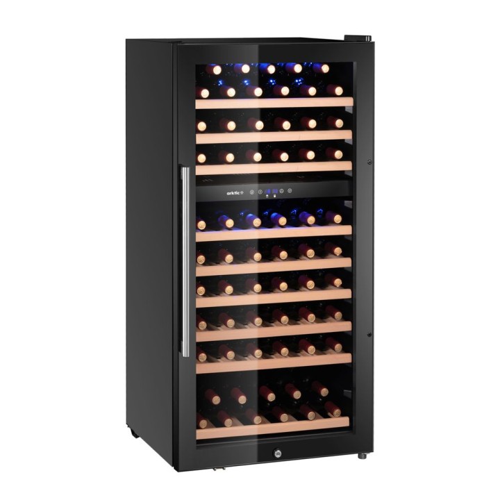 Cave à vin, 2 zones, 91 bouteilles