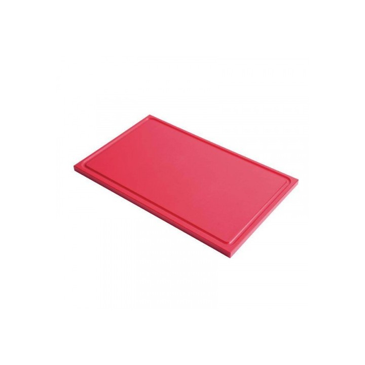 PLANCHE A DECOUPER HACCP GN1/1, ROUGE - POUR VIANDE CRUE IPL-ROUGE