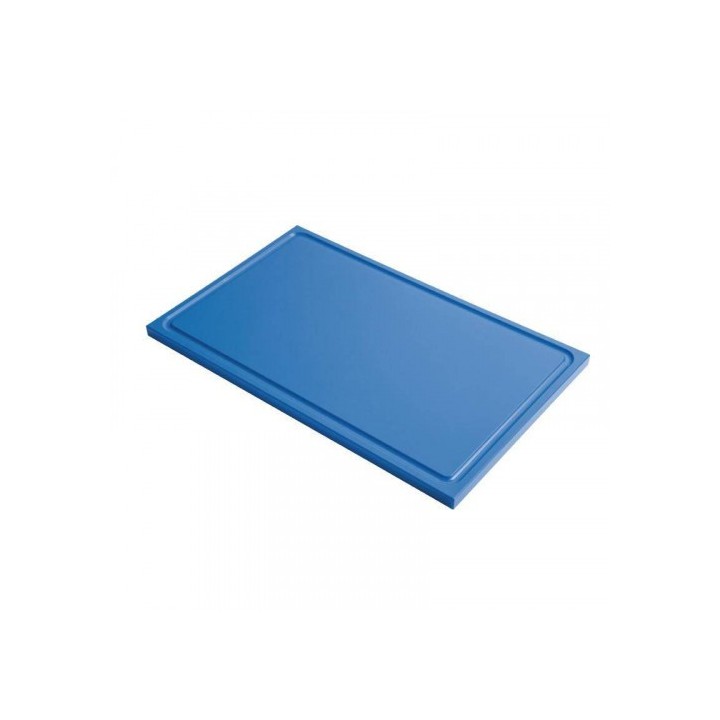 PLANCHE A DECOUPER HACCP GN1/1, BLEU - POUR POISSON IPL-BLEU