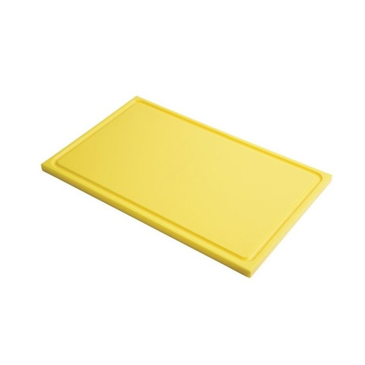 SNIJPLANK HACCP GN 1/1, GEEL - VOOR GEVOGELTE IPL-JAUNE