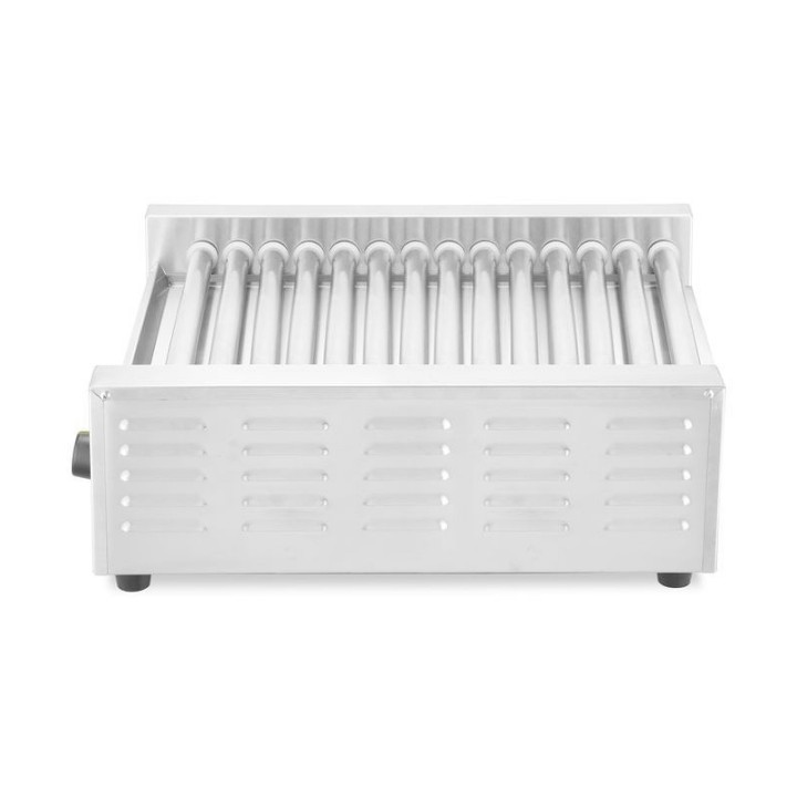 Grill roulant pour saucisses-  2 zones