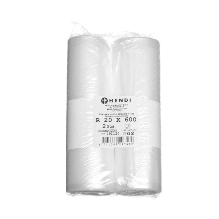 Rouleau de sacs sous vide gaufrés, pour la conservation des aliments