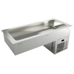 ELEMENT ENCASTRABLE CUVE REFRIGEREE 3 x GN 1/1, L 1135 MM SEECF3