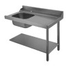 TABLES D'ENTREE / SORTIE LAVE-VAISSELLE A CAPOT