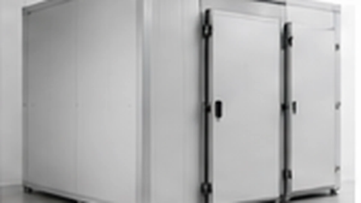 Chambre froide professionnelle compartimentée