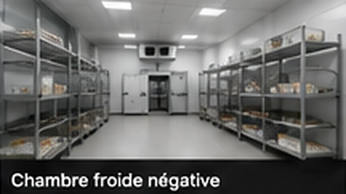 Chambre froide négative