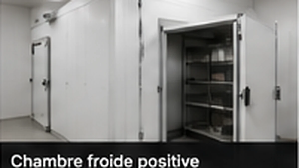 Chambre froide positive