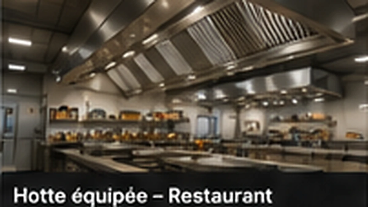 Hotte équipée - Restaurant