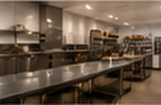Mobilier inox pour laboratoire de boulangerie