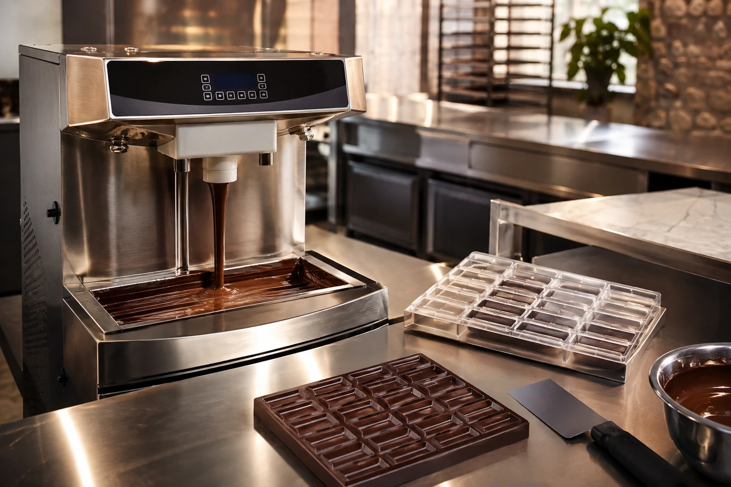 Équipements de chocolaterie et tempérage
